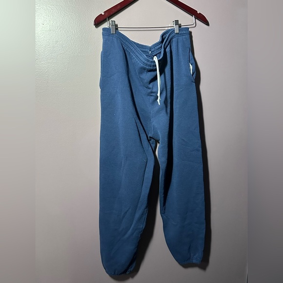 Hanes Premium Navy Joggers - Picture 3 of 6